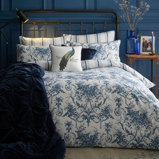 Printed Midnight Bedding 100% Cotton Satin Percale TC230