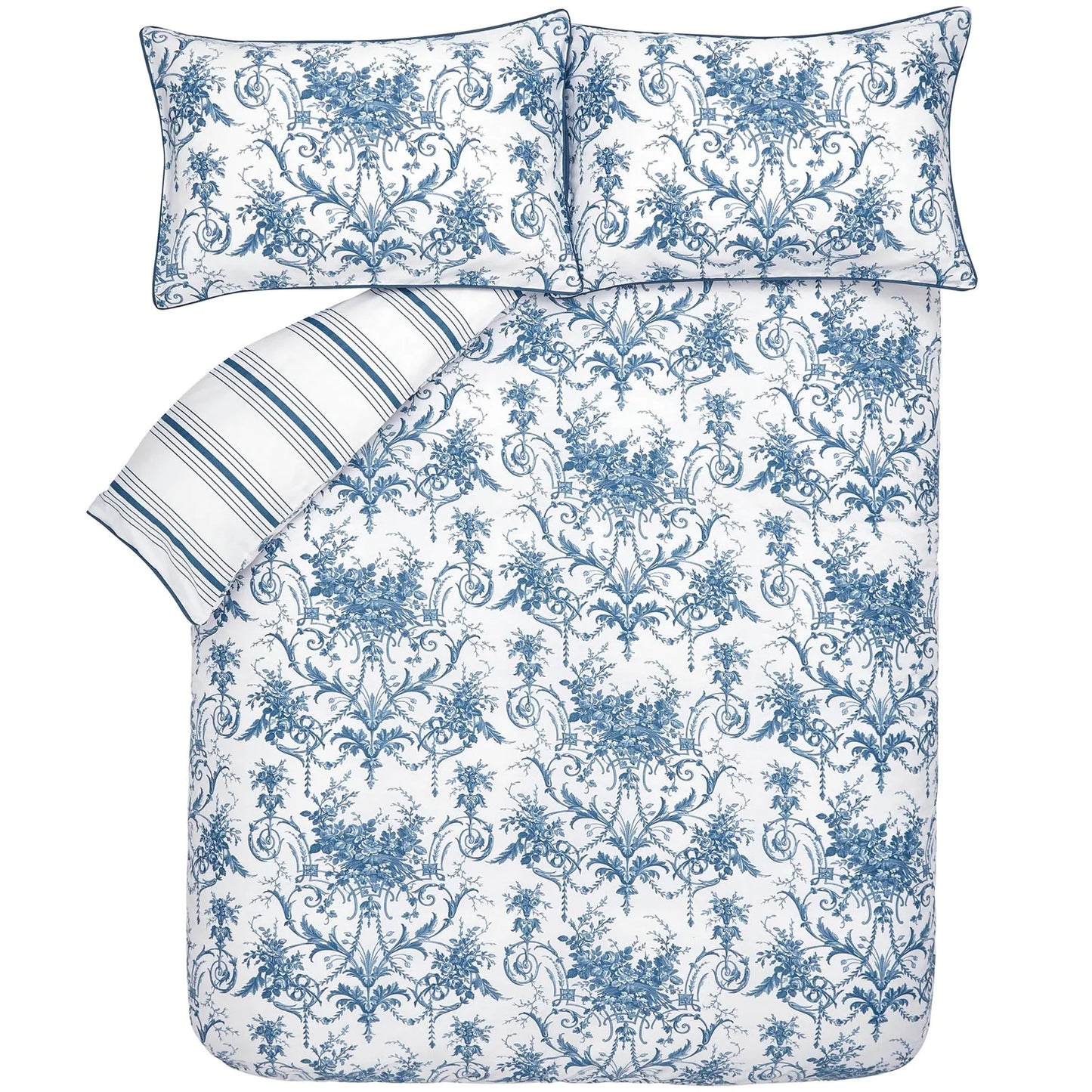 Printed Midnight Bedding 100% Cotton Satin Percale TC230